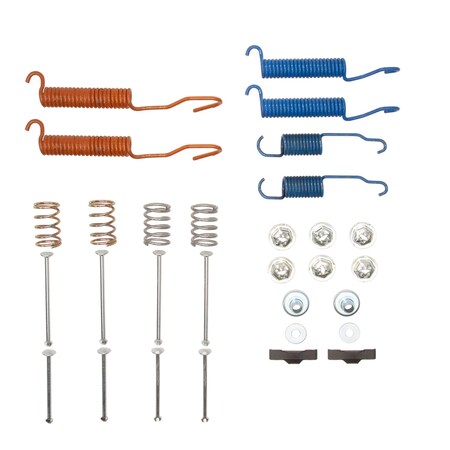 Dynamic Friction Co Drum Brake Hardware Kit, Rear 370-47021